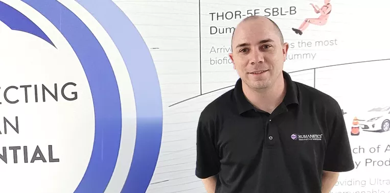 Casey Unger, Supervisor de Qualidade da Humanetics