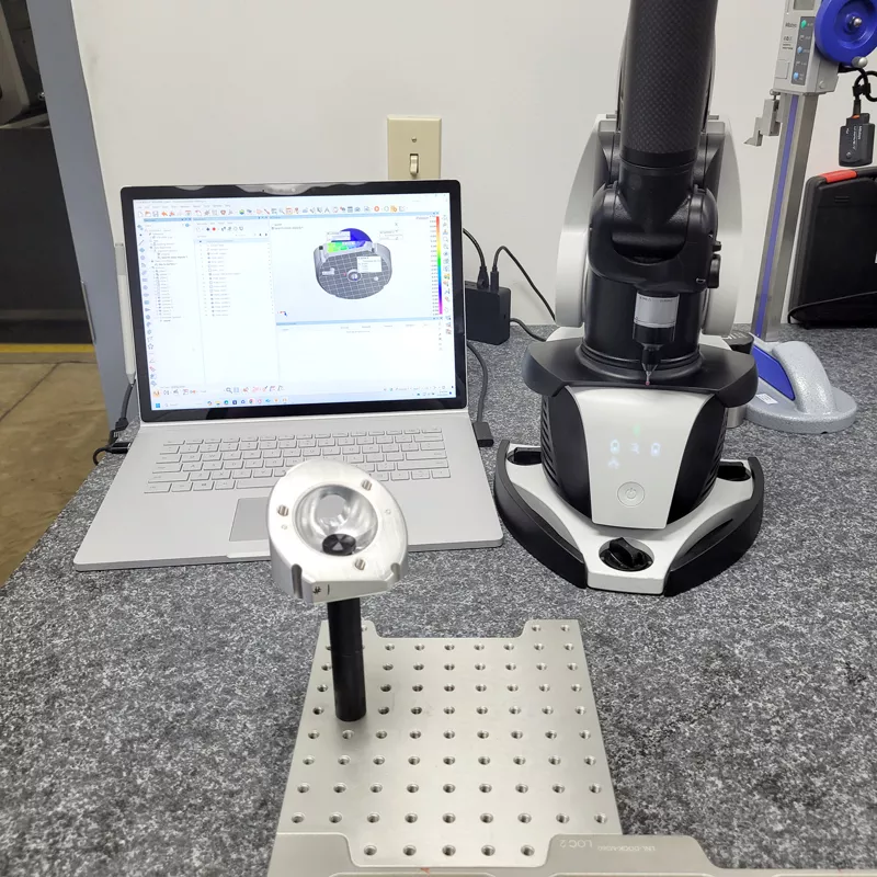 O software universal de metrologia 3D PolyWorks permite que a Humanetics use o mesmo software em vários equipamentos de medição